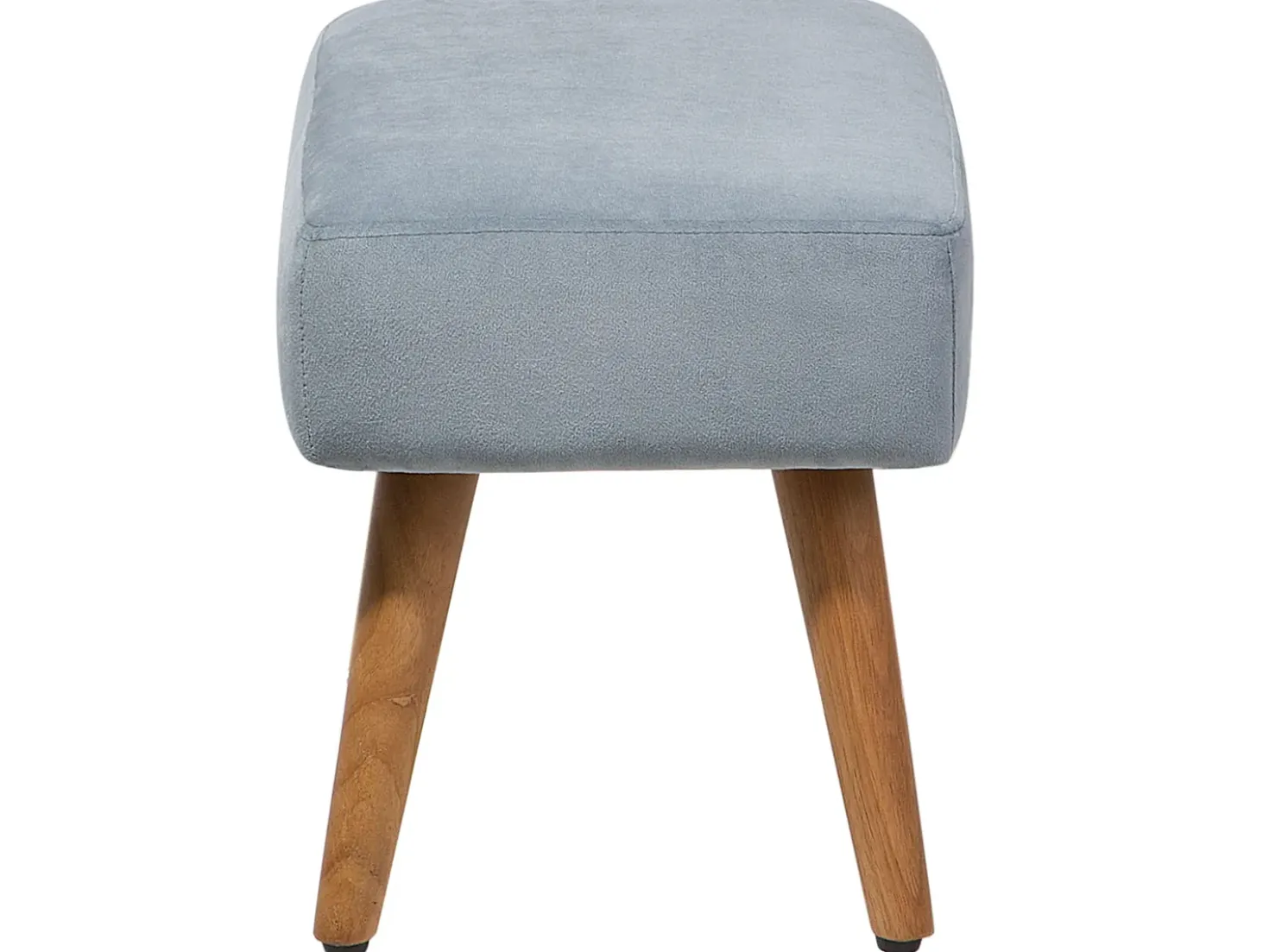 Taburet TAKOMA Velour Grå