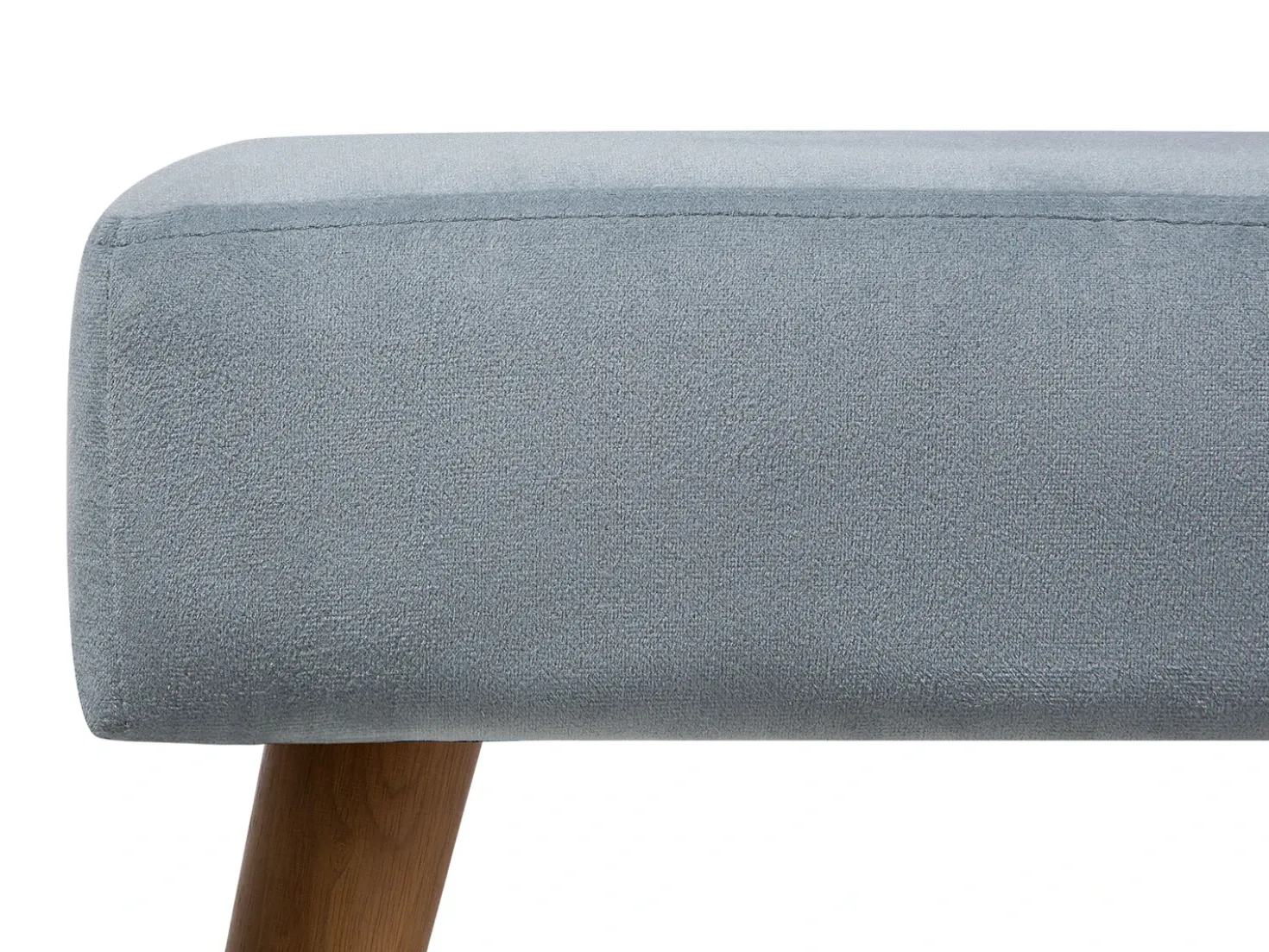 Taburet TAKOMA Velour Grå