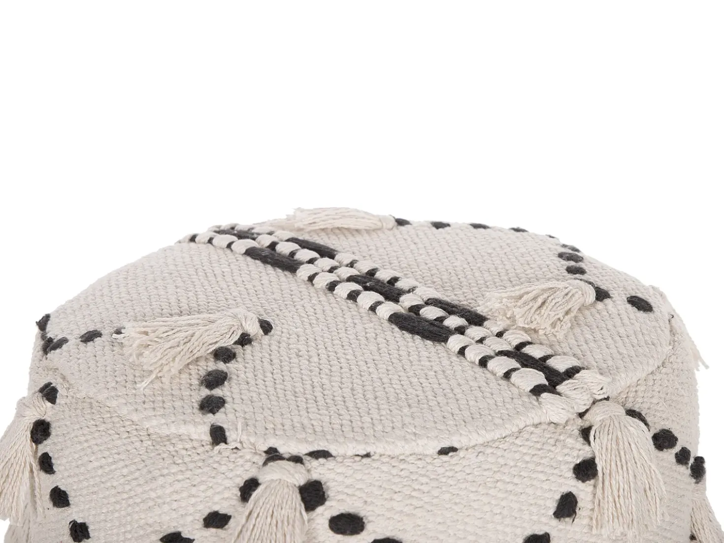 Taburet THONDI Bomuld Beige