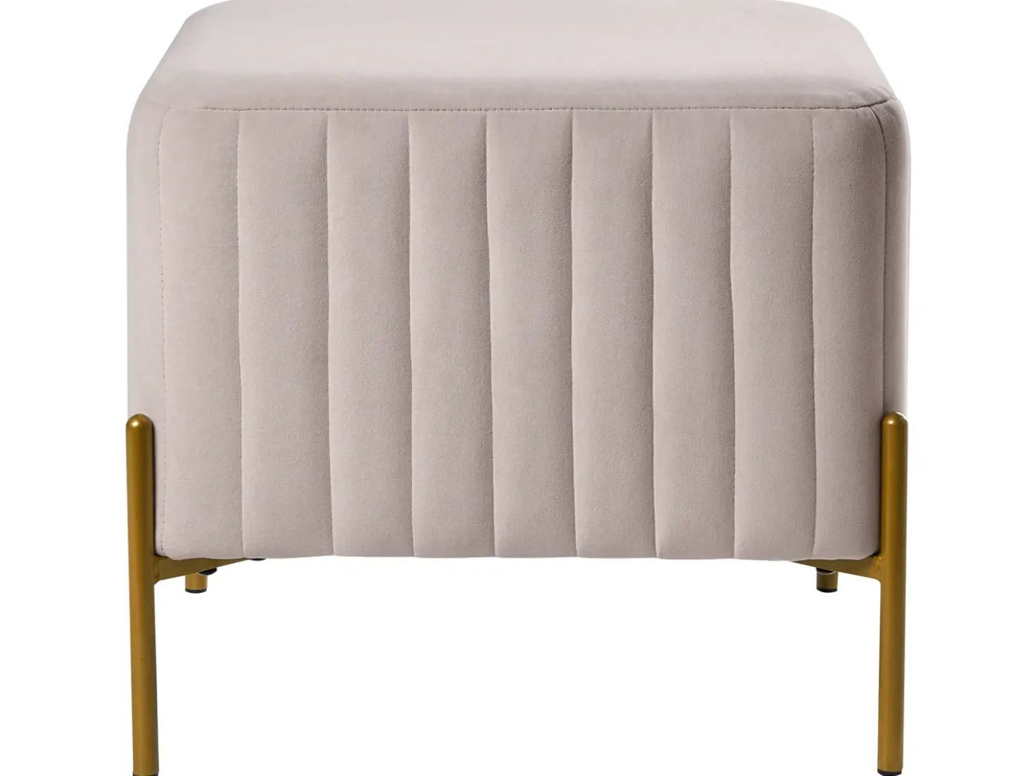 Taburet UTAH Velour Brungrå