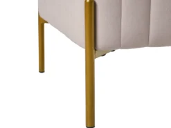 Taburet UTAH Velour Brungrå