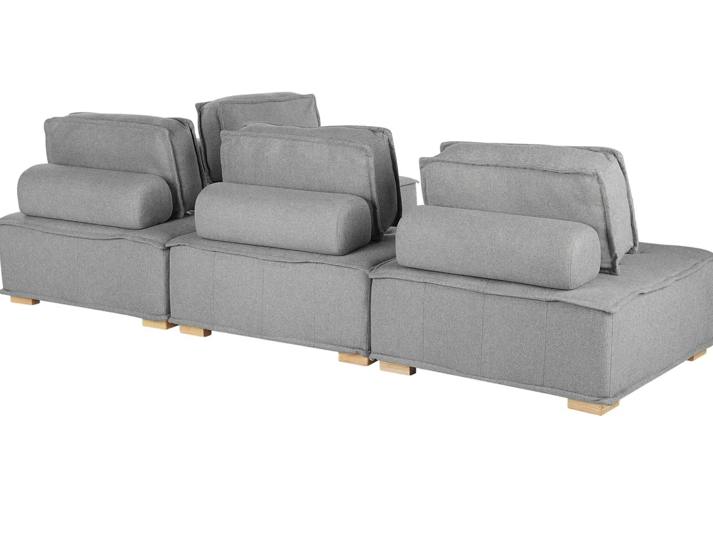 TIBRO 4 personers Hjørnesofa modul Højrevendt Grå