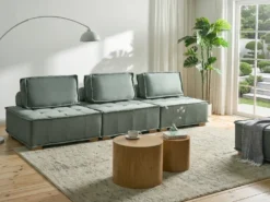 TIBRO 3 personers Modulsofa Lysegrøn