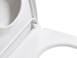 Toiletbræt FAGNANO Soft close 2 i 1 Duroplast Hvid