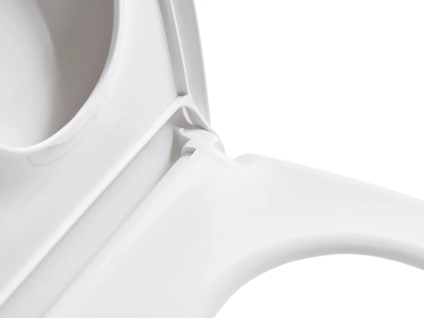 Toiletbræt FAGNANO Soft close 2 i 1 Duroplast Hvid
