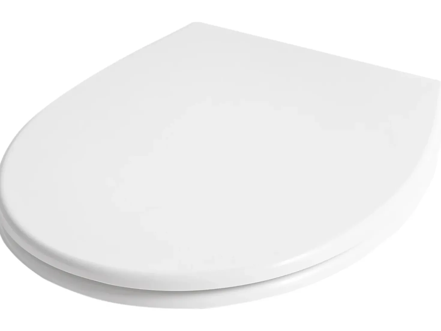 Toiletbræt PAPURI Soft close Duroplast Hvid