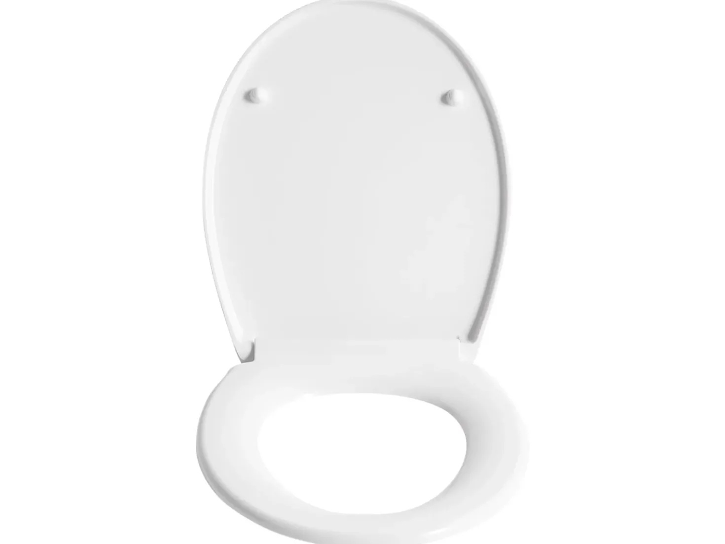 Toiletbræt PAPURI Soft close Duroplast Hvid