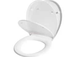 Toiletbræt PAPURI Soft close Duroplast Hvid