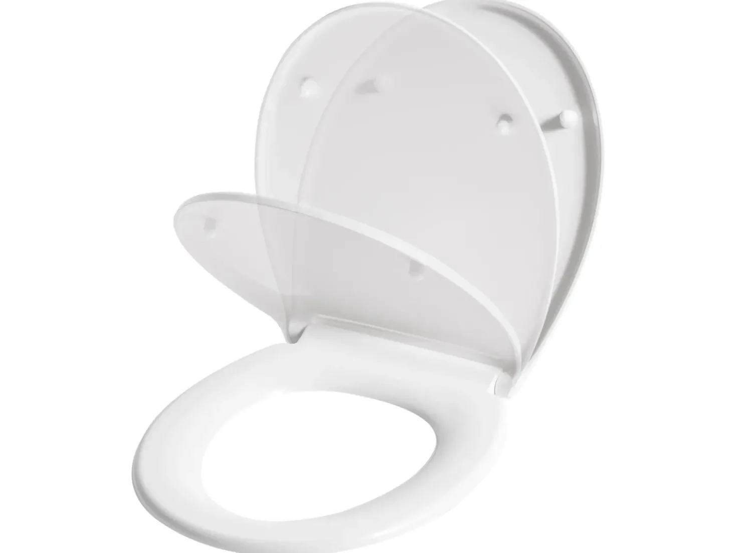 Toiletbræt PAPURI Soft close Duroplast Hvid