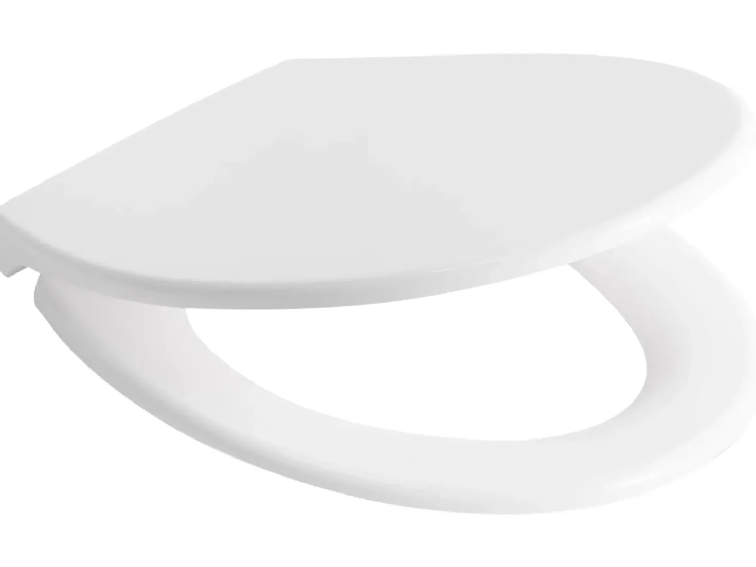 Toiletbræt PAPURI Soft close Duroplast Hvid