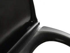 Toiletbræt PAPURI Soft close Duroplast Sort