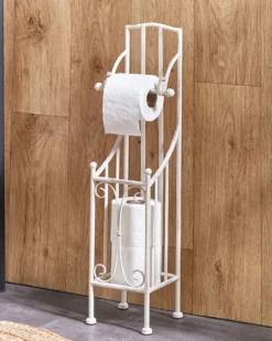 Toiletpapirholder BRISA Metal Hvid