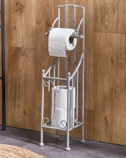 Toiletpapirholder BRISA Metal Grå