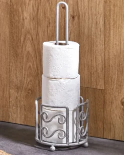 Toiletpapirholder MANDI Metal Grå