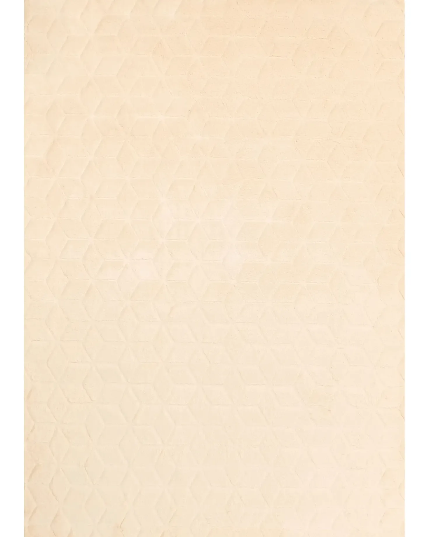 Tæppe af kunstpels THATTA Beige 160 x 230 cm