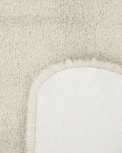 Tæppe af kunstpels UNDARA Beige 60 x 90 cm