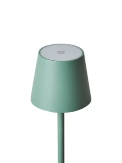 Trådløs LED gulvlampe GAVARRESA Med dæmpning Metal Grøn