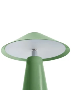 Trådløs LED-bordlampe APAYAO Med dæmpning Metal Grøn