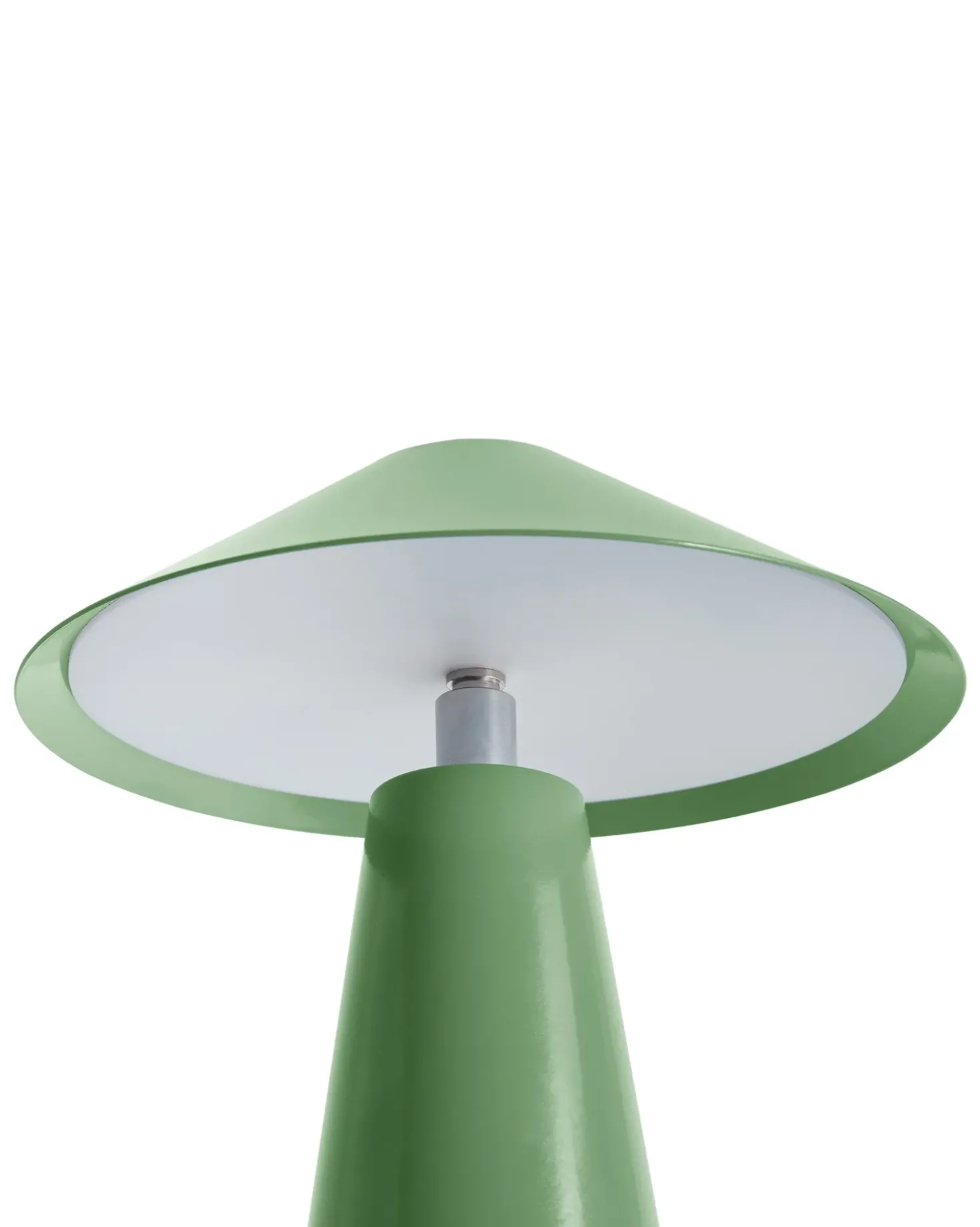 Trådløs LED-bordlampe APAYAO Med dæmpning Metal Grøn