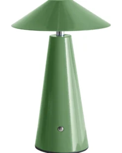Trådløs LED-bordlampe APAYAO Med dæmpning Metal Grøn