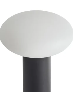 Trådløs LED-bordlampe BUAYAN Med dæmpning Metal Sort