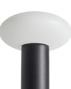 Trådløs LED-bordlampe BUAYAN Med dæmpning Metal Sort