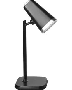 Trådløs LED-bordlampe MUSCA Med dæmpning Sort