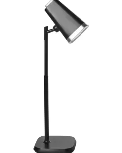 Trådløs LED-bordlampe MUSCA Med dæmpning Sort