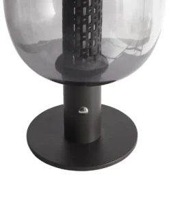 Trådløs LED-bordlampe PULANGI Med dæmpning Metal Sort