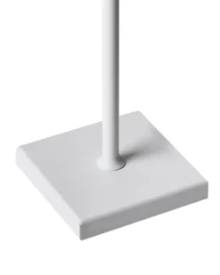Trådløs LED-bordlampe BACEIRO Med dæmpning Metal Hvid