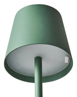 Trådløs LED-bordlampe BACEIRO Med dæmpning Metal Grøn