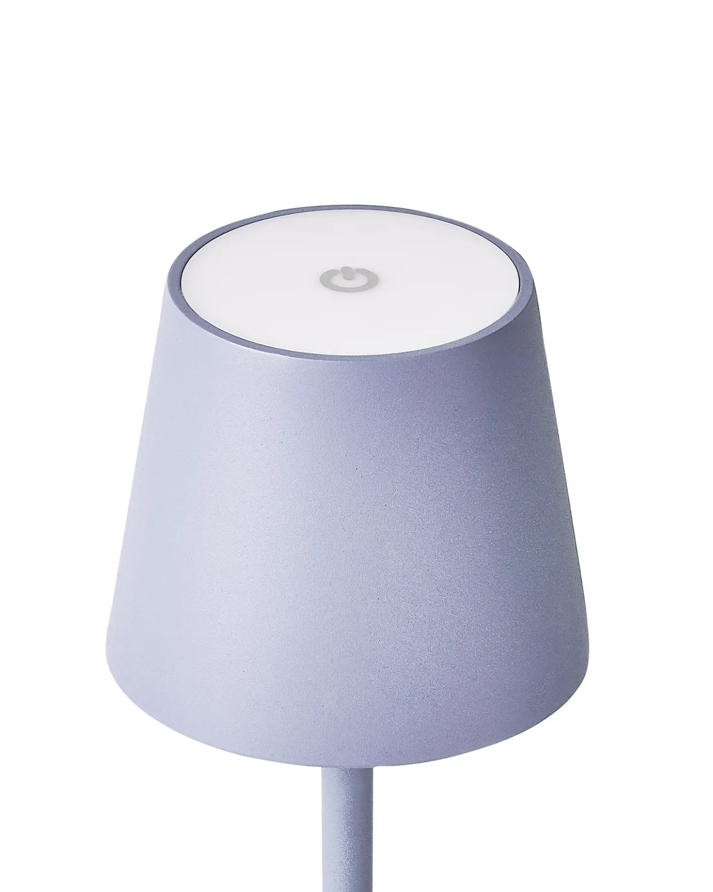 Trådløs LED-bordlampe BACEIRO Metal Lysviolet