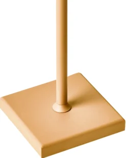 Trådløs LED-bordlampe BACEIRO Metal Orange