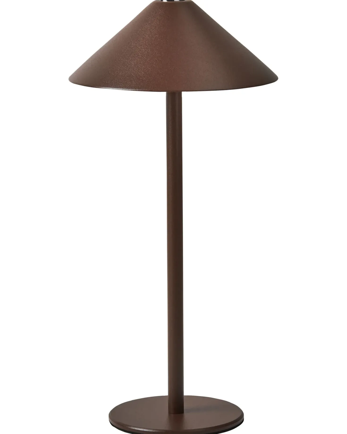 Trådløs LED-bordlampe FRANCOLI Med dæmpning Metal Brun