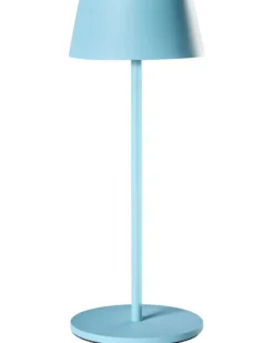 Trådløs LED-bordlampe GUDER Med dæmpning Metal Blå