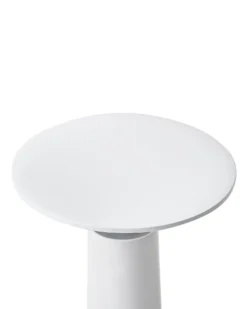 Trådløs LED-bordlampe LEVIRA Med dæmpning Metal Hvid
