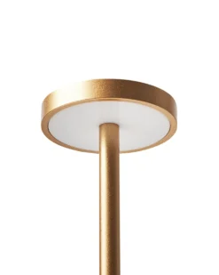 Trådløs LED-bordlampe LIZANDRO Med dæmpning Metal Guld