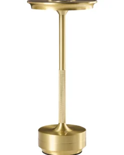 Trådløs LED-bordlampe MAGO Med dæmpning Metal Guld