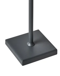 Trådløs LED-bordlampe VALIRA Med dæmpning Metal Mørkegrå