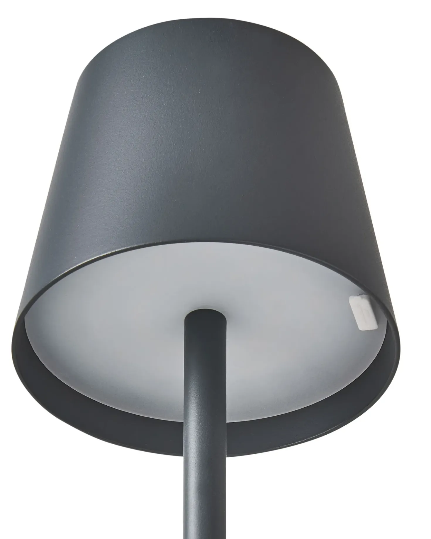 Trådløs LED-bordlampe VALIRA Med dæmpning Metal Mørkegrå