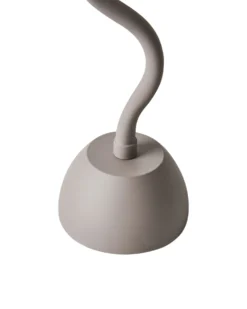 Trådløs LED-bordlampe VOUGA Med dæmpning Metal Beige