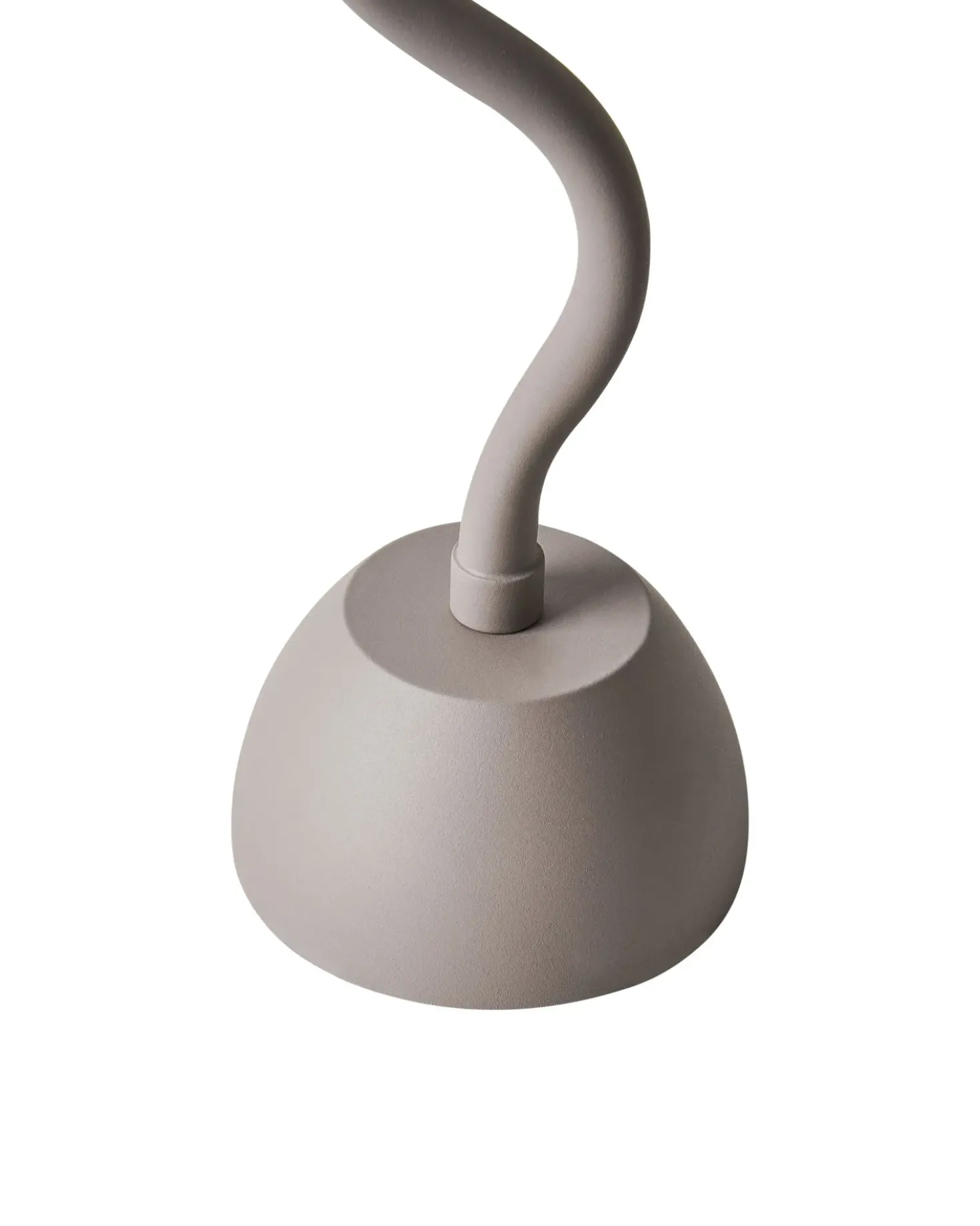 Trådløs LED-bordlampe VOUGA Med dæmpning Metal Beige