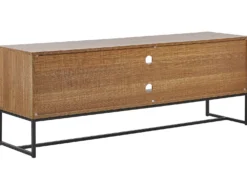 TV-bord NUEVA Lysebrun/hvid
