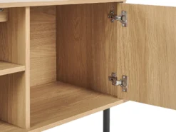 TV-bord PALMER Brun/hvid