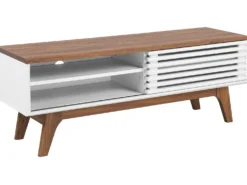 TV-bord TOLEDO II Brun/hvid