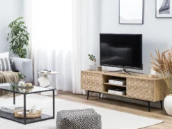 TV-bord TORVI Lysebrun
