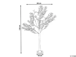 Udendørs dekoration LED CELIONI Træ 120 cm Grøn