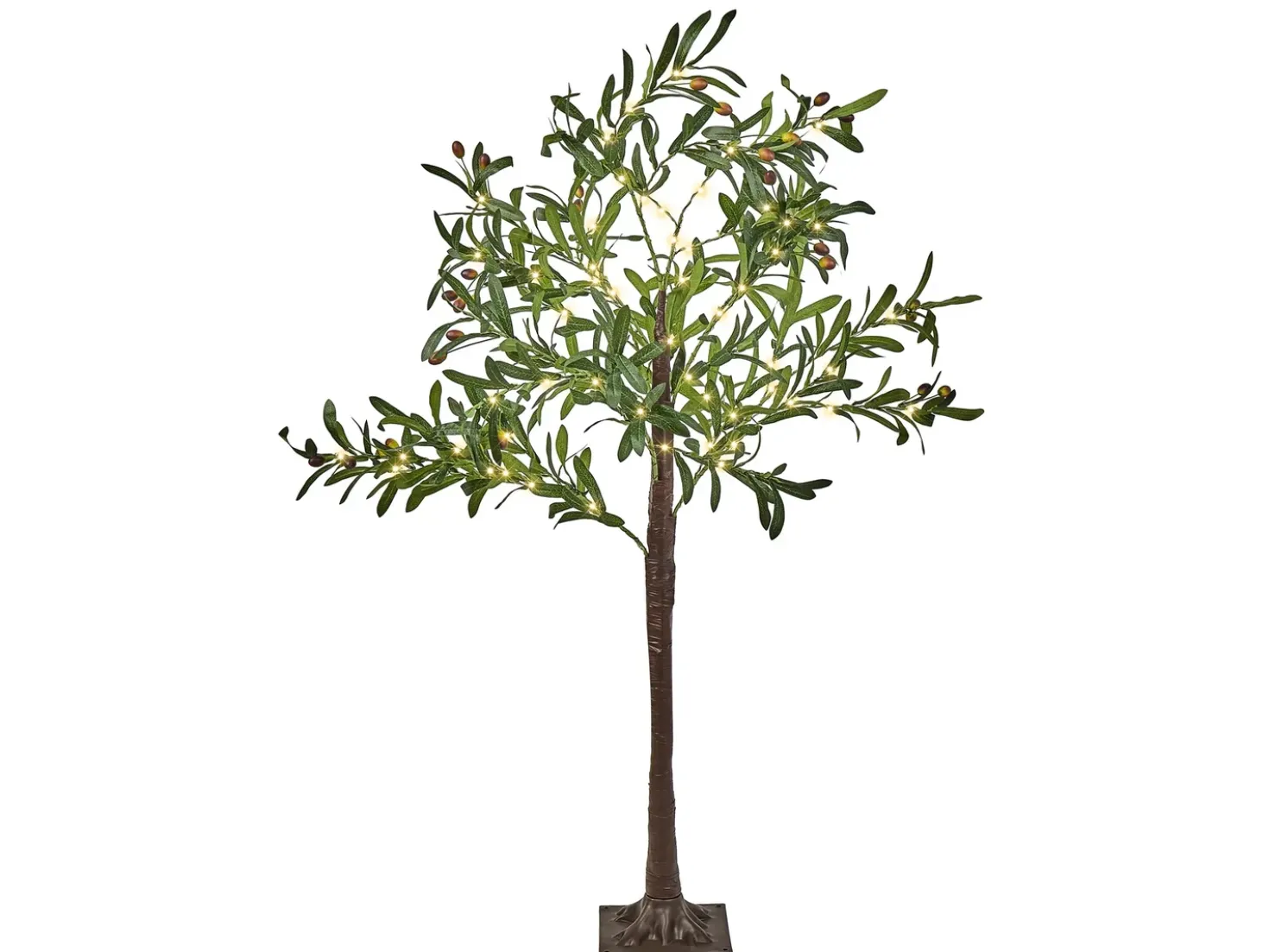 Udendørs dekoration LED CELIONI Træ 120 cm Grøn