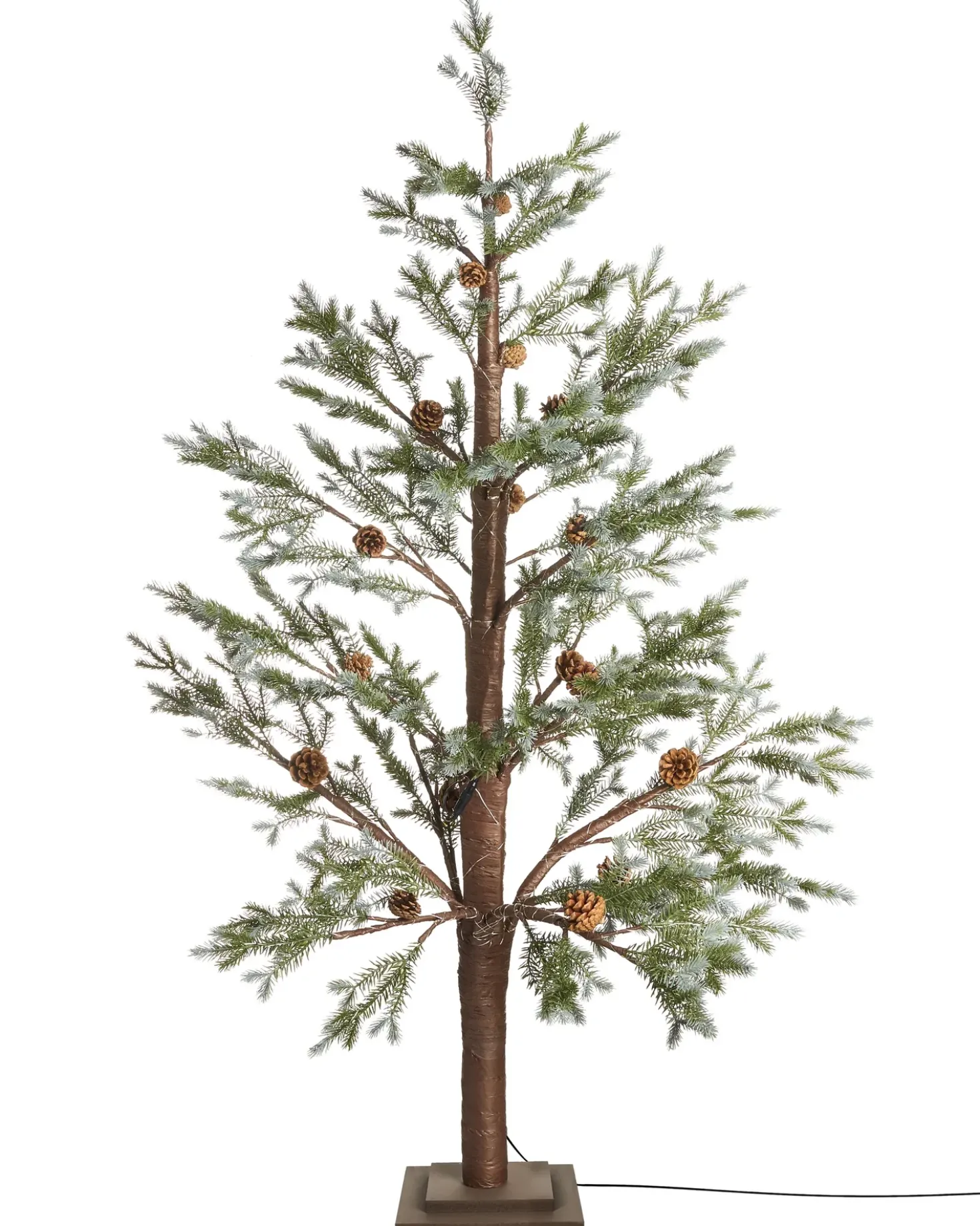 Udendørs dekoration LED LAUGARAS Juletræ 150 cm Grøn