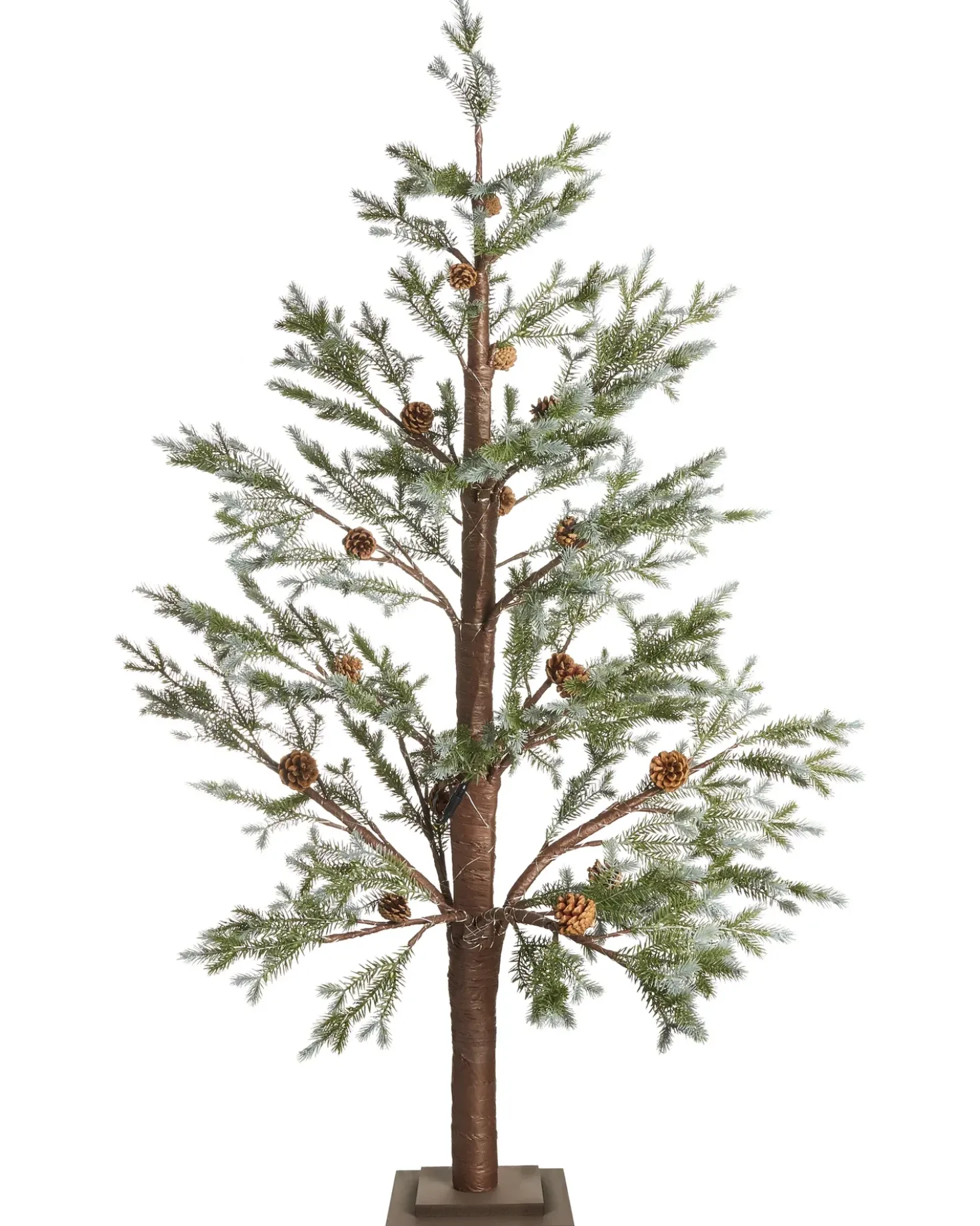 Udendørs dekoration LED LAUGARAS Juletræ 150 cm Grøn